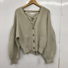 SNIDEL スナイデル カーディガン 長袖 swnt185059 バックレースアップカーディガン タグ付のサムネイル