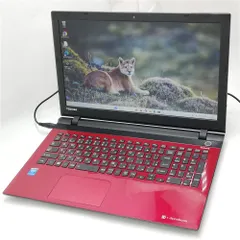 即使用可】東芝 T55/RR 赤 Core i3 8GB Win11 Office - メルカリ