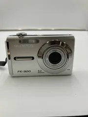 BJ303-1 OLYMPUS FE-320 8.0MEGA PIXEL オリンパス　デジタルカメラ　現状のサムネイル