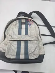 バリー バックパック グレー/ブルー ストライプのサムネイル