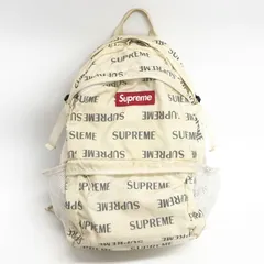 【ジャンク品】 SUPREME シュプリーム 16AW 3M REFLECTIVE REPEAT BACKPACK バックパック リュック バッグ 鞄 【149-260805-rs-10-fur】のサムネイル