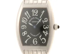 FRANCK MULLER フランクミュラー トノウ カーベックス カサブランカ 1752QZ CASA 腕時計 スティール ブラック文字盤 クオーツ 正規品【中古】472のサムネイル