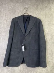 【中古】EMPORIO ARMANI ｴﾝﾎﾟﾘｵｱﾙﾏｰﾆ BLAZER ｼﾞｬｹｯﾄ ﾃｰﾗｰﾄﾞ 24FW ﾌﾞﾗｯｸ ﾈｲﾋﾞｰ 48 33977140のサムネイル