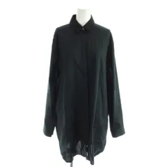 アレキサンダーワン ALEXANDER WANG シャツ ブラウス S 黒 ブラック 無地 レギュラーカラー 長袖 403400P14 /AP ■GY70のサムネイル