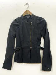 ARMANI EXCHANGE アルマーニエクスチェンジ スタンドカラー ジャケット sizeS/濃紺 ■■レディースのサムネイル
