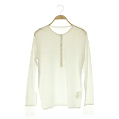 カレンソロジー Curensology 26SS ヘンリーレースロングスリーブTシャツ カットソー 長袖 F ホワイト /MY ■OSのサムネイル