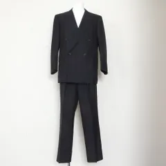 美品 バーバリー タグ付 ダブル スーツ セットアップ ジャケット パンツ ビジネス 洋服 紳士 フォーマル メンズ WUM EM2-8【中古】のサムネイル