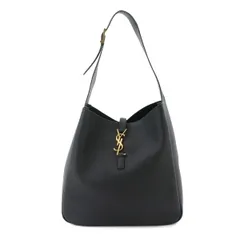 未使用 展示品 サンローラン SAINT LAURENT LE 5 A 7 ソフト ラージ ショルダー バッグ レザー ブラック 753837 Shoulder Bag 90333848のサムネイル