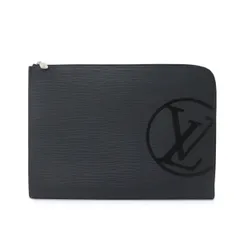 新品同様 ルイ ヴィトン LOUIS VUITTON エピ ポシェット ジュール GM クラッチ バッグ ノワール M63519 Pochette Jour GM 90335172のサムネイル