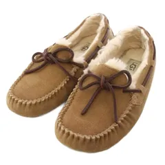 アグ オーストラリア UGG australia ダコタ Dakota モカシン シューズ US6 ベージュ S/N1107949 /TKのサムネイル