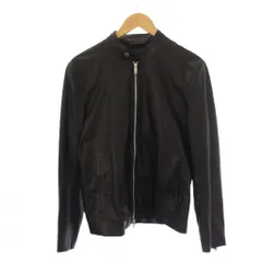 セオリー Theory 19SS BENJI WYNWOOD レザージャケット ジップアップ スタンドカラー XS 黒 02-9160001 /BMのサムネイル
