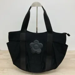 MARY QUANT/マリークワント トートバッグ ブラック デイジー/花柄 レディース ハンドバッグ[OQ04113]のサムネイル