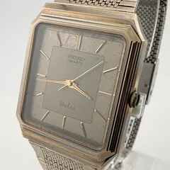 SEIKO 5931-5490 セイコー DOLCE ドルチェ スクエア NSAG メンズ　腕時計 クォーツ 稼働品 電池交換済み 【W414】のサムネイル