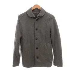 グリーンレーベルリラクシング ユナイテッドアローズ green label relaxing ジャケット コート M グレー 無地 丸襟 /TQ ■GY99のサムネイル