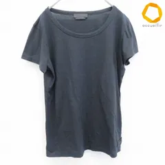 プラダ PRADA Tシャツ カットソー トップス 大きいサイズ ロゴ ブラック系 レディース [a1020784]のサムネイル