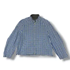 Name. 19SS COTTON UNFINISHED HEM REVERSIBLE BLOUSON コットンリバーシブルブルゾンジャケット ネーム NMJK-19SS-005  ブルー 0 （20809M）のサムネイル