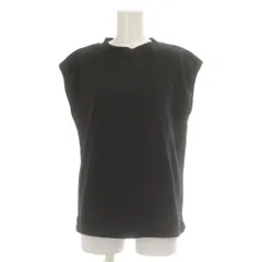 マーガレットハウエル MHL. カットソー 2 黒 ブラック ノースリーブ ラウンドネック 無地 595-7168504 /GPのサムネイル