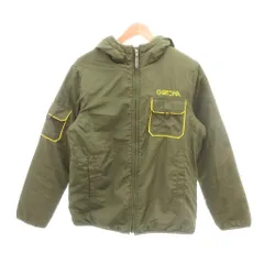ガッチャ GOTCHA 美品 ジャケット リバーシブル Large カーキ色 フード付き 長袖 フラップポケット /SJ ■GY66のサムネイル