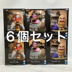 未開封 ドラゴンボールシリーズ History Box フィギュア 亀仙人 魔人ブウ クリリン 3種 6個セット LF8215 f111のサムネイル
