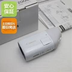 超美品 PowerShot ZOOM ホワイト 即日発送 コンデジ Canon 土日祝発送OKのサムネイル