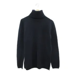 Sマックスマーラ 'S Max Mara ニット セーター ウール カシミヤ S 濃紺 ダークネイビー タートルネック 長袖 無地 /HO64 ■ECD001のサムネイル