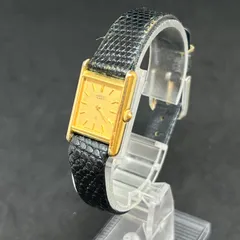T6966 【 動作未確認品 】SEIKO セイコー 1400-5030 ミニタンク クォーツ スクエア ゴールドカラー 腕時計のサムネイル