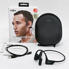 SHOKZ OPENRUN PRO 骨伝導 ヘッドホン Bluetooth 5.1 ハイエンドモデル ブラック 10時間連続再生 オープンラン プロ ショックス R2608-078のサムネイル
