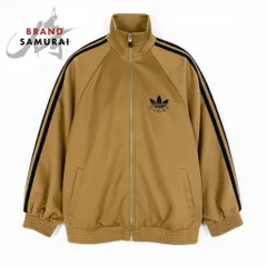 美品 GUCCI グッチ アディダス ジャージージップジャケット ポリエステル/コットン トラックジャケット メンズ A3-00312【中古】のサムネイル