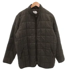 ハッシュパピー Hush Puppies キルティングジャケット 中綿 ジップアップ コーデュロイ切替 LL カーキ /FF ■GY44のサムネイル