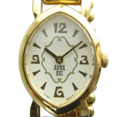 アナスイ ANNA SUI Y150-0AW0 腕時計 ウォッチ クォーツ ロゴ ゴールド色 ■GY42 /MQのサムネイル