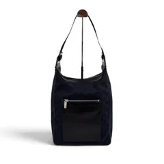 GUCCI GG Canvas Hobo Bag Black グッチ　GGキャンバス　ホーボーバッグ　ワンショルダーバッグ　ブラックのサムネイル