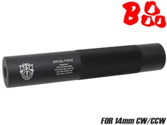 【B品】[9157]MILITARY-BASE(ミリタリーベース)198mm アルミサイレンサー BK
のサムネイル
