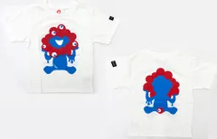 ミャクミャク キッズTシャツ ビックキャラTシャツ せなか　BPK2505のサムネイル