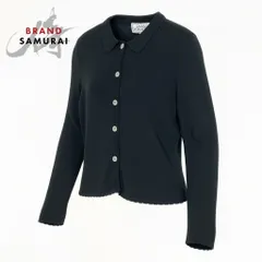VERSACE ヴェルサーチ  ロングスリーブ ニットカーディガン リブニット カーディガン レディース A3-00315【中古】のサムネイル