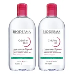 ビオデルマ サンシビオ(クリアリン) H2O D(赤) 500ml×2本セット クレンジングウォーター BIODERMA クレンジング [2105/5571] 敏感肌無香料 徹底的にやさしく手軽にケア！肌状態も向上！ 佐川急便のサムネイル