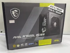 MSI MAG A750GL 750W 電源 中古 動作確認済 - メルカリ