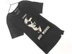 HYSTERIC GLAMOUR ヒステリックグラマー アンディ ウォーホル プリント Tシャツ sizeS/黒 ■◆ レディースのサムネイル