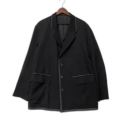 【現状渡し品】 YOHJI YAMAMOTO ヨウジヤマモト Y'S FOR MEN MQ-J25-180 03SS STITCH WOOL TAILORED JACKET ステッチ ウール テーラード ジャケット 【140-260805-yn-01-izu】のサムネイル