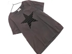 BEAMS HEART ビームスハート 星 フロッキー Tシャツ チャコール ■◆ レディースのサムネイル