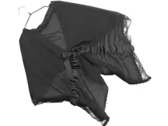 SHIPS シップス little BLAK 結婚式 パーティ ケープ ボレロ カーディガン 黒 ■■ レディースのサムネイル
