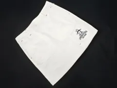 Munsingwear マンシングウェア GOLF ゴルフ ロゴ 刺 スカート size9/白 ■■ レディースのサムネイル