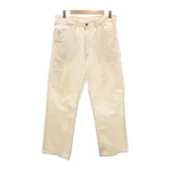 カーハート carhartt ペインターパンツ ワーク 33×34 白 ホワイト コットン ロゴワッペン /NU ■IBO101のサムネイル