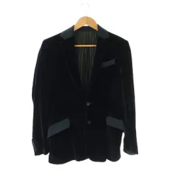 ディー&ジー ドルガバ ドルチェ&ガッバーナ D&G ベロア2Bテーラードジャケット アウター 30/44 紺 /NR ■OS ■SHのサムネイル