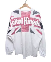 USA製 Disney ディズニー Spirit Jersey スピリットジャージ EPCOT World Showcase United Kingdom  長袖Tシャツのサムネイル