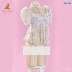 신품 미사용 차원 전대 승리의 여신 니케 도로시 수영복 코스프레 의상(가발 신발 대응 가능) 캐릭터 의상 촬영용 이벤트용 COSPLAY
