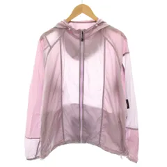 マーモット MARMOT パーテックストランジションシアージャケット PERTEX TRANSITION SHEER JACKET ナイロンジャケット アウター フード ロゴプリント L ピンク 24SS-L3-01 /YTのサムネイル