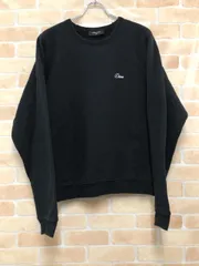 【中古】 Dime ダイム CURSIVE SMALL LOGO CREWNECK ブラック M 111456639のサムネイル