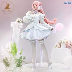 신품 미사용 차원 전대 승리의 여신 니케 도로시 코스프레 의상(가발 신발 대응 가능) 캐릭터 의상 촬영용 이벤트용 COSPLAY