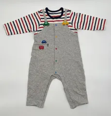 【新入荷!!】☆セット割対応☆ ミキハウス ベビー ロンパース 80cm （3408）のサムネイル