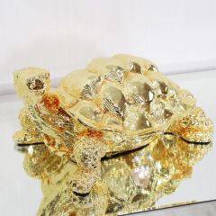 螺鈿細工カメ置物 亀1 - メルカリ